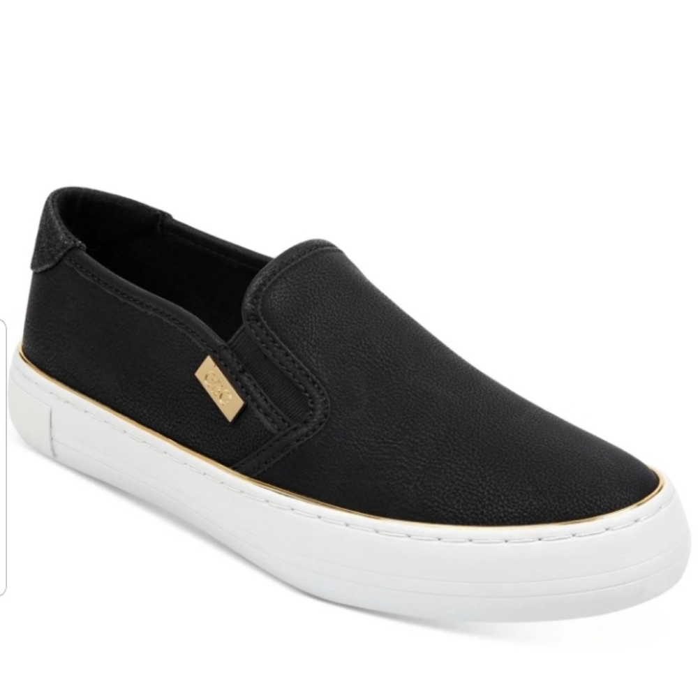 Guess Gollys Black Slip on